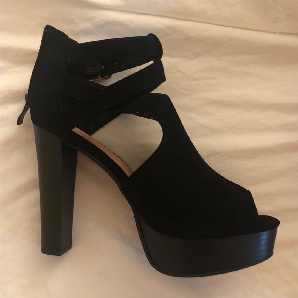 Black heels